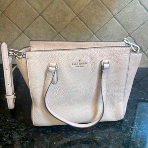 Kate Spade satchel, light pink, excellent used condition